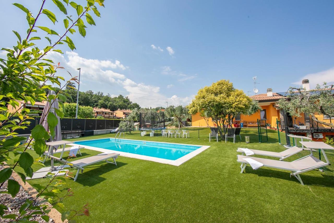 Villa Teresa Apt Lake Garda View - Happy Rentals Soiano Del Lago Exterior foto